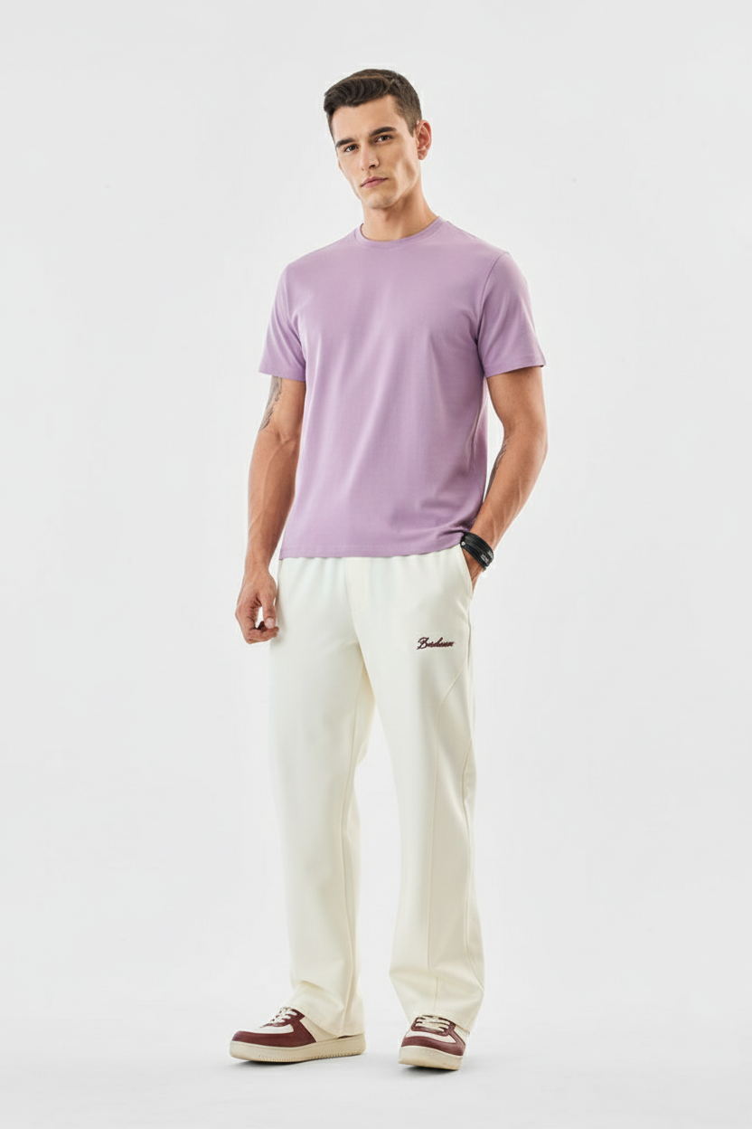 Signature Crew Neck Atelier Series T-Shirt - Lior & Blanc