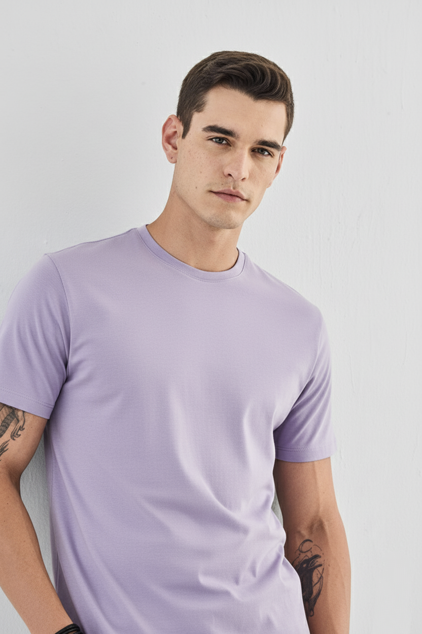 Signature Crew Neck Atelier Series T-Shirt - Lior & Blanc