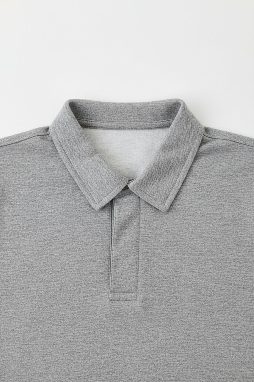 Urban Heather Essential Polo - Lior & Blanc