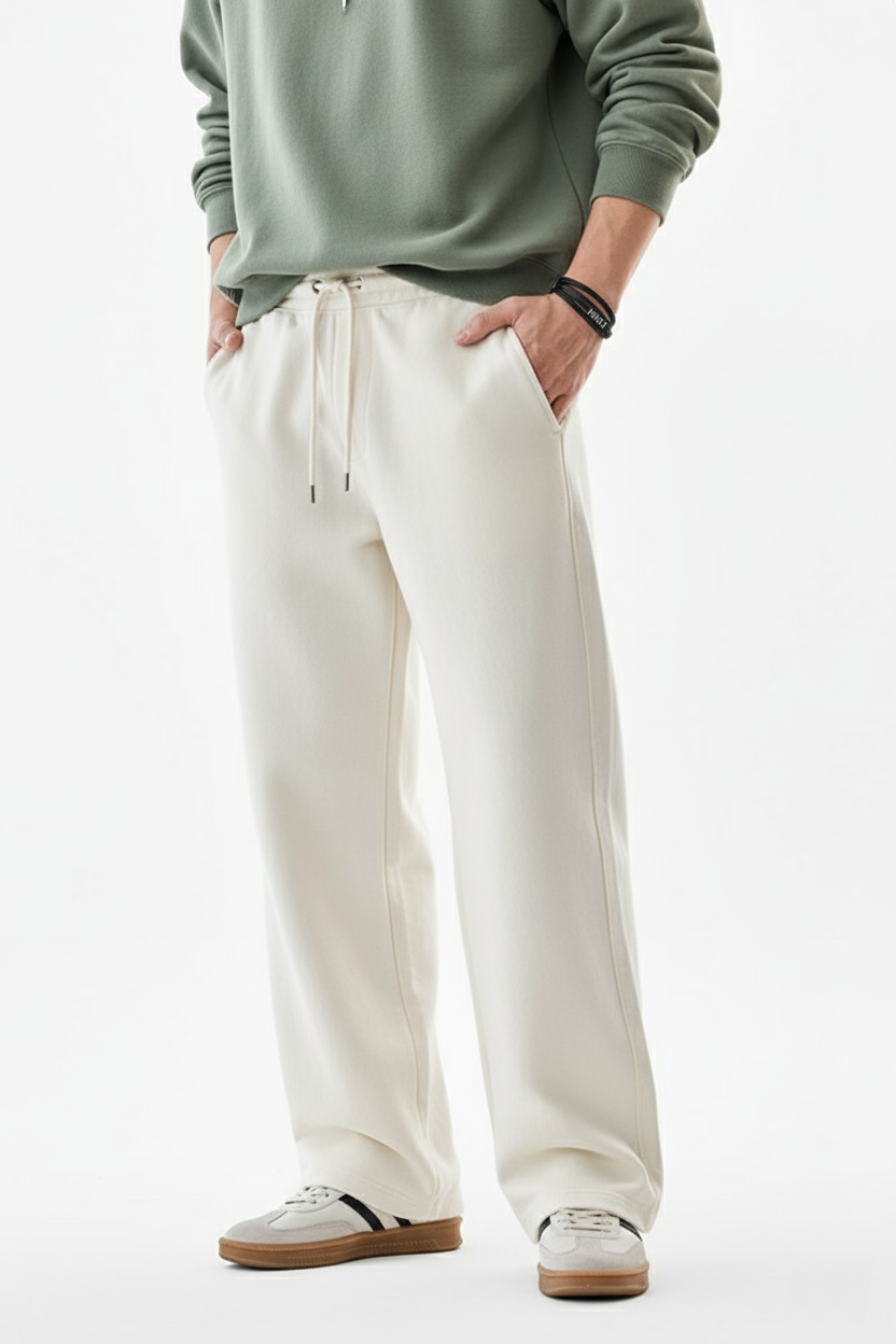 Cloud Flex Off-White Baggy Sweatpant - Lior & Blanc